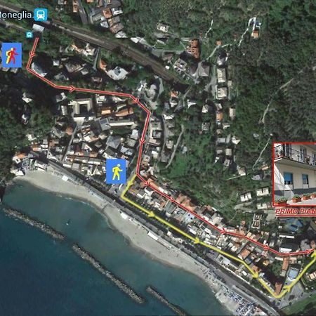 Primo Piano Panzió Moneglia Kültér fotó